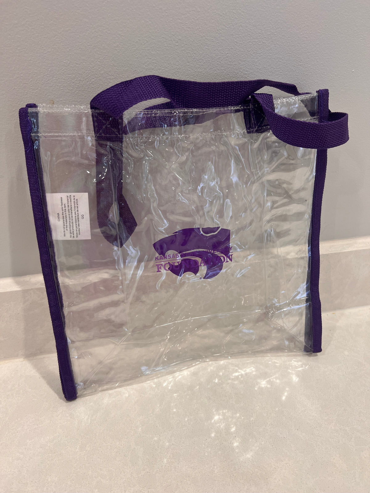 Clear Powercat Tote Bag
