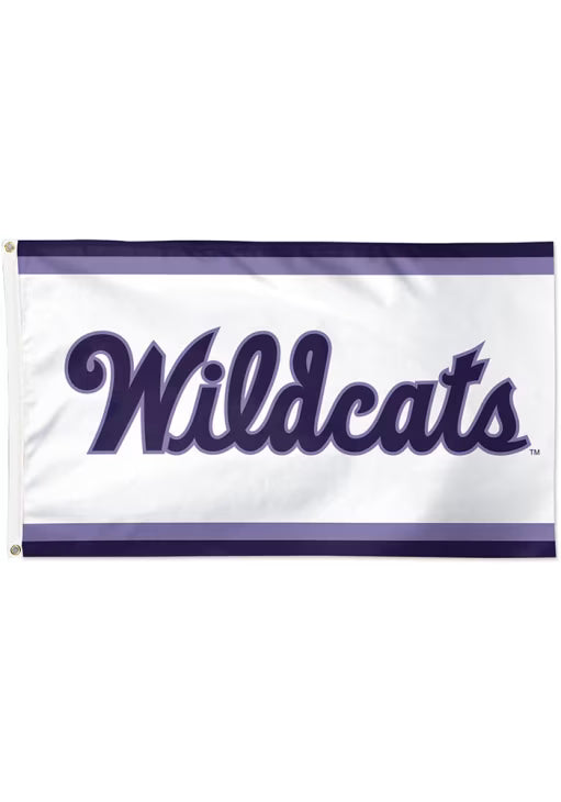 White Wildcats Flag