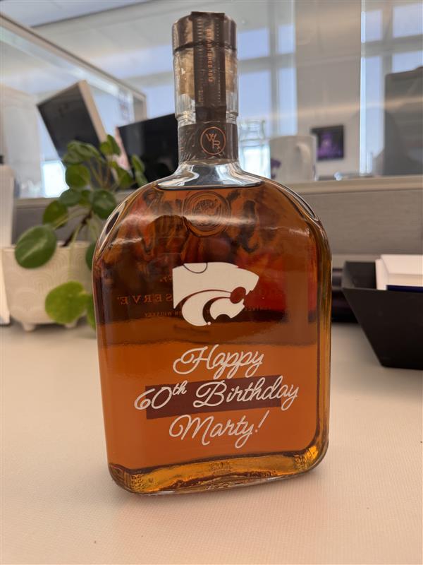 Custom Liquor/Wine Bottle