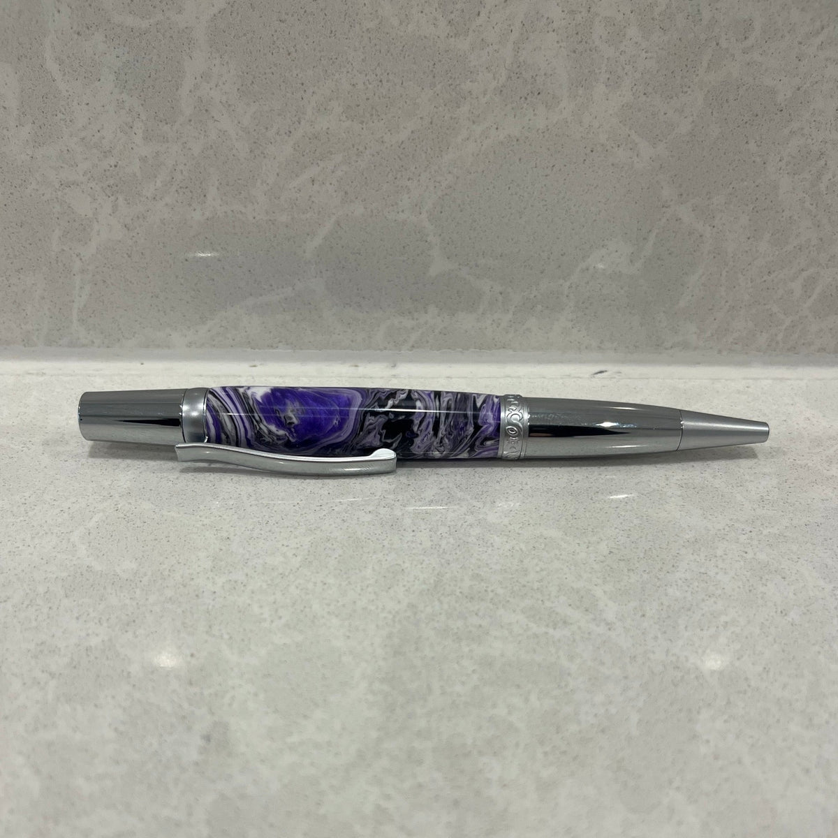 Handmade Purple Pen