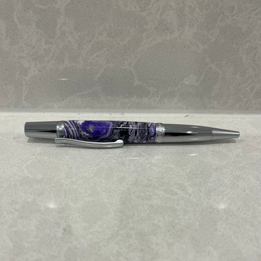Handmade Purple Pen