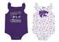 K-State Wildcats Baby Girl One pieces (3-6M)