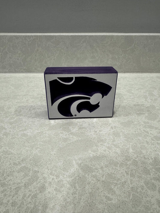 Small Powercat Wood Sign