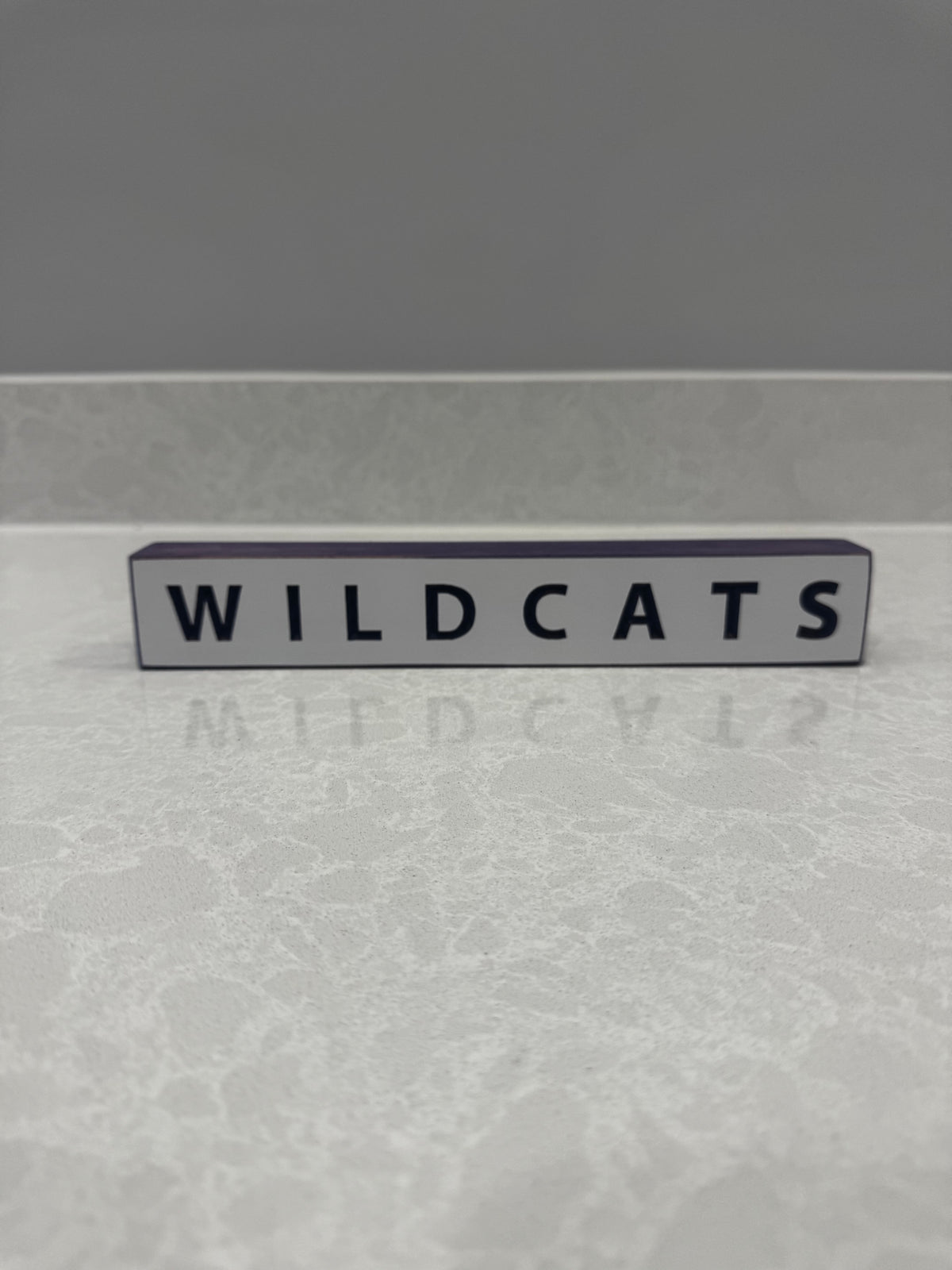 Wildcats Wood Sign