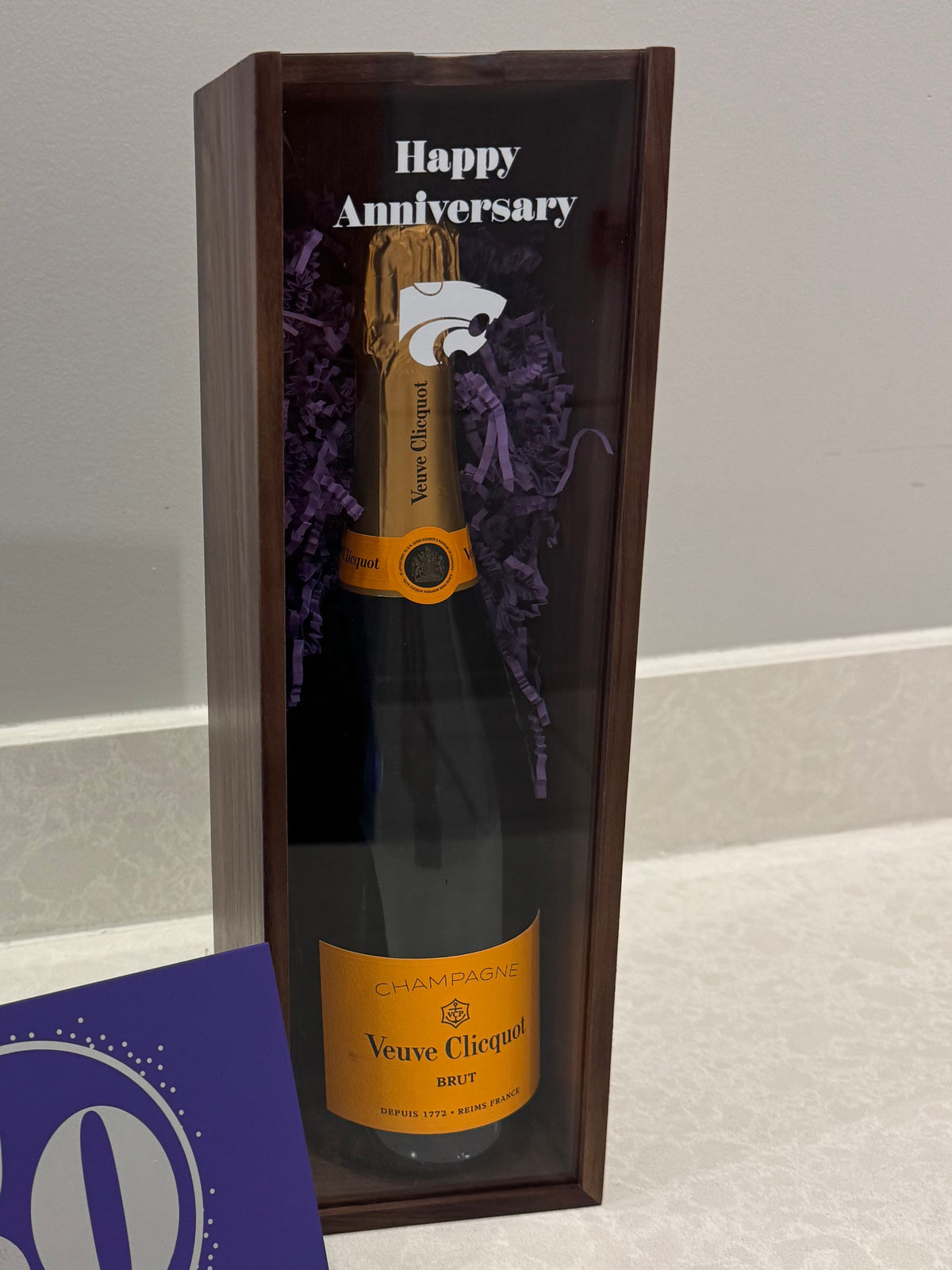 Powercat Anniversary Gift Wine Box