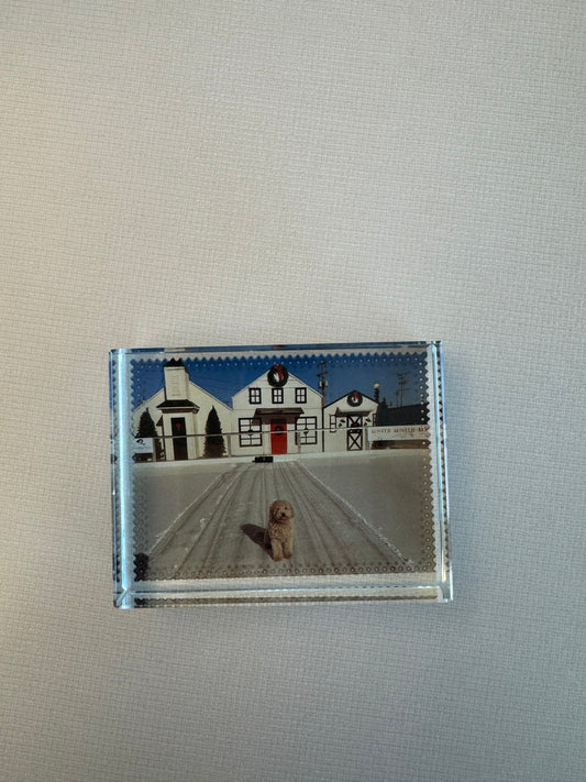 Custom Glass Paperweight