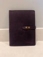 Wildcats Purple Leather Journal