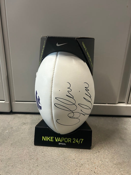 Signed Coach Klein Football
