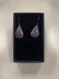 Custom-Made Cow Creek Purple Earrings