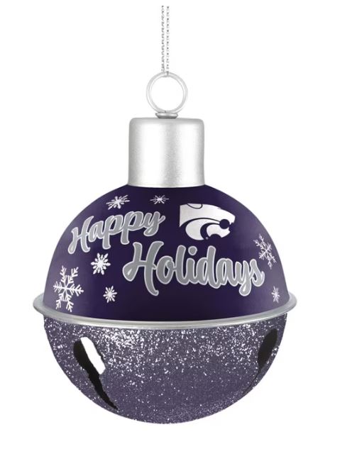 Purple K-State Wildcats Ornament