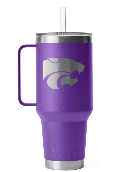 Yeti 42oz Royal Purple Tumbler w/ Straw