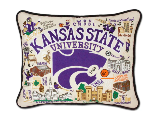 Kansas State Catstudio Pillow