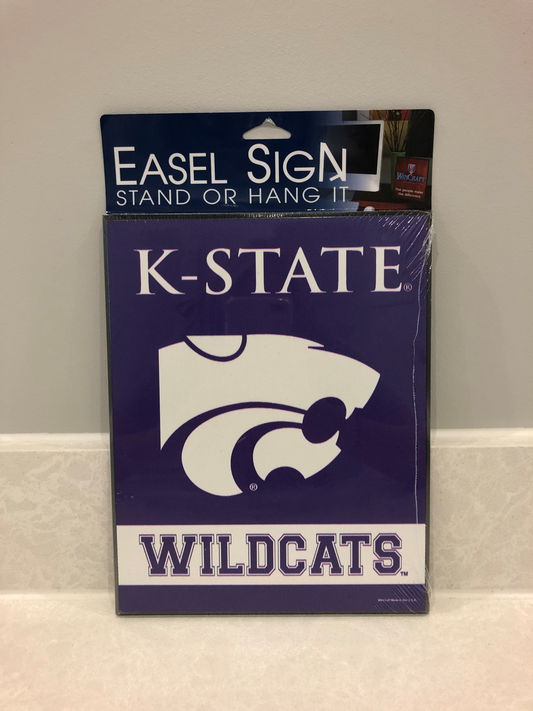 K-State Easel Sign