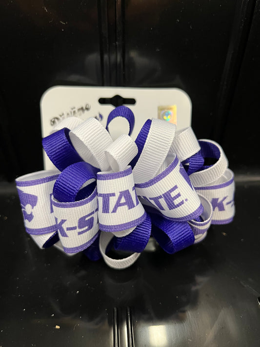 Kansas State Wildcats Loop Hair Bow