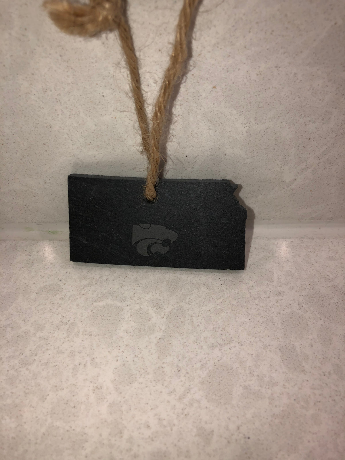 Kansas State Wildcats Slate Ornament