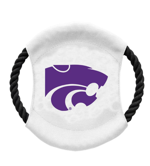 K-State Wildcats Frisbee Pet Toy