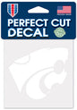 White Powercat Decal