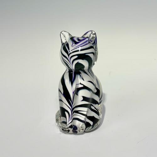 Albo Glass Cat Figurine