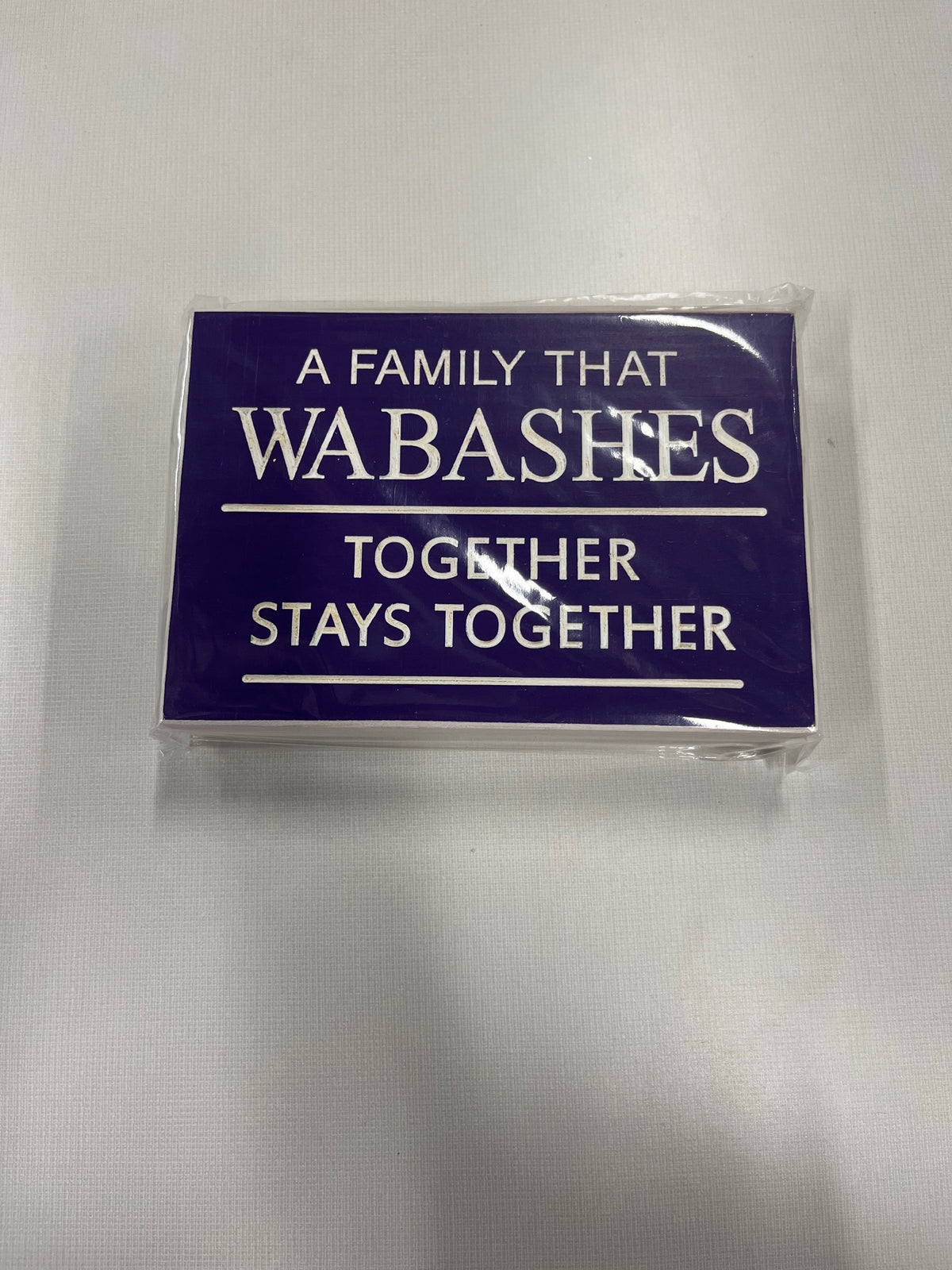 Wabash Wood Sign