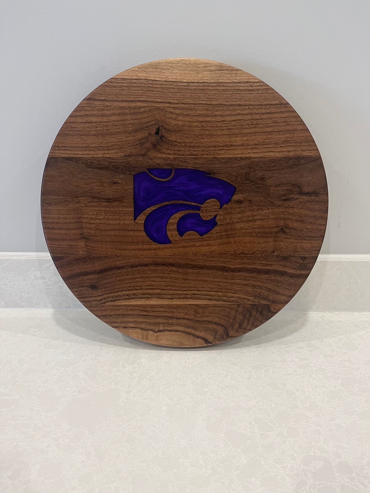 Walnut Powercat Lazy Susan