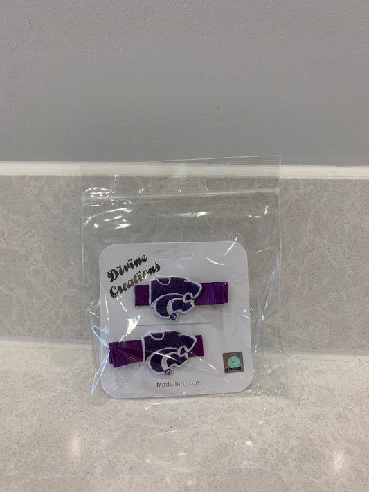 KSU Wildcats Infant Clip Pair